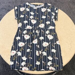 Vero Moda Navy Floral Dress